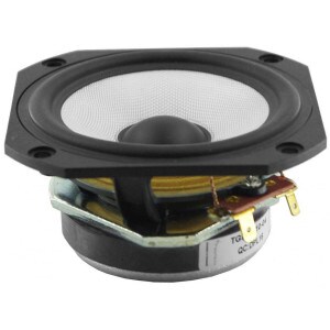 Peerless by Tymphany TG9FD-10-08 3-1/2" Glass Fiber Cone Full-Range Driver 8 Ohm